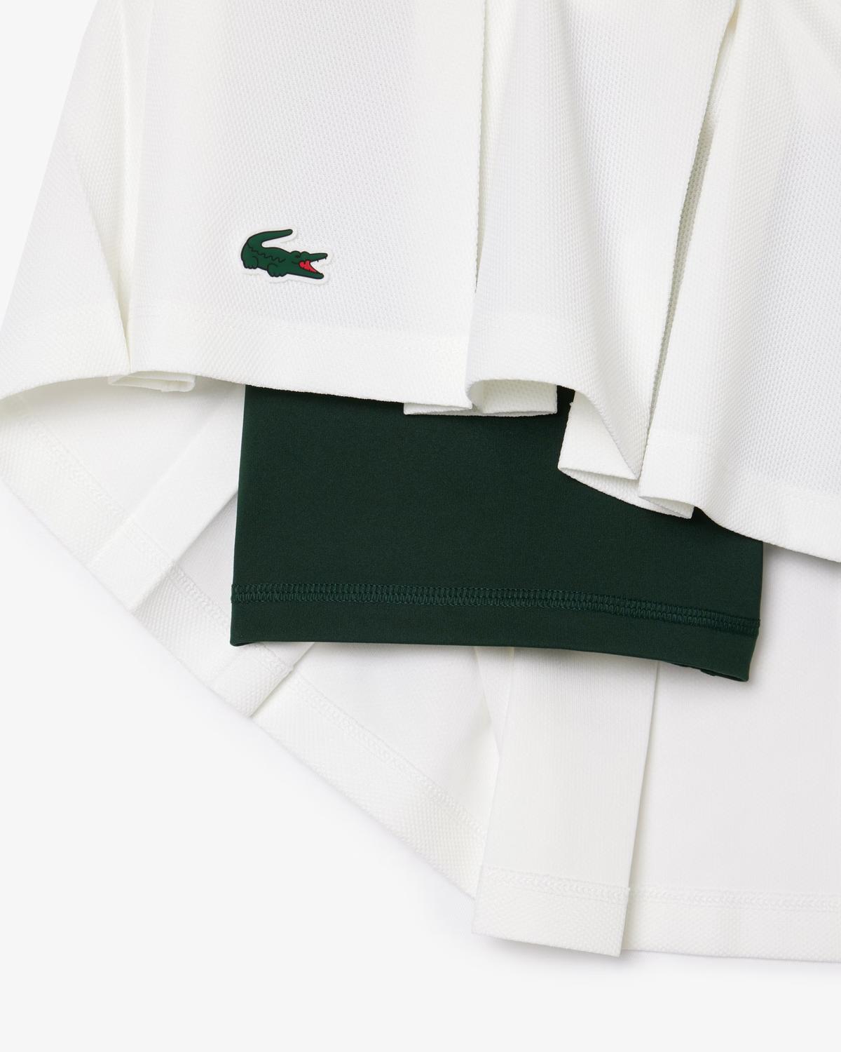Lacoste - Women's Lined Piqué Tennis Skirt