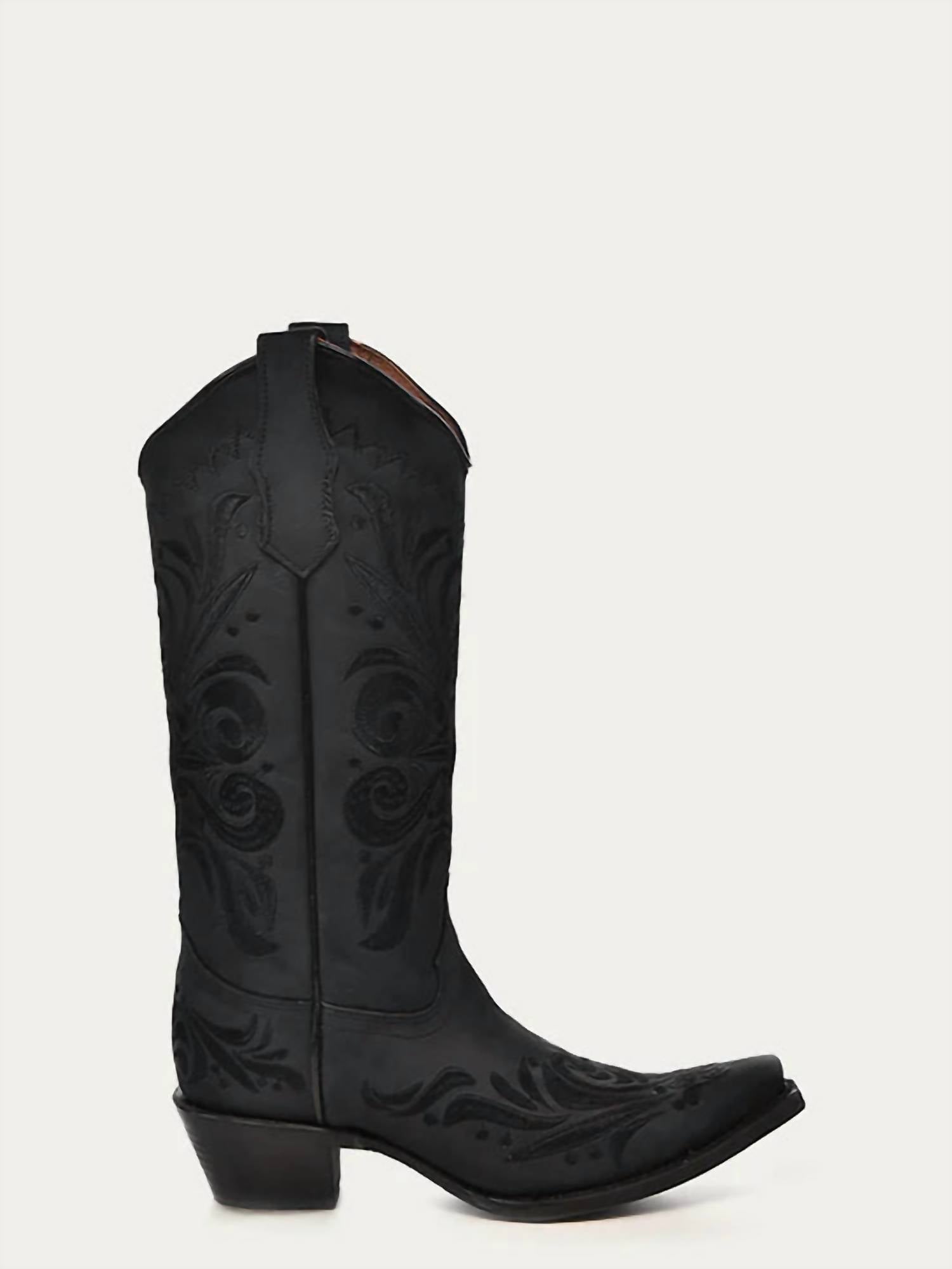 Corral - Women's Embroidery Snip Toe Cowboy Boots