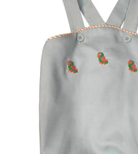 Percy & Tyne - Boy's Cross Back Bubble With Bullion Parrots