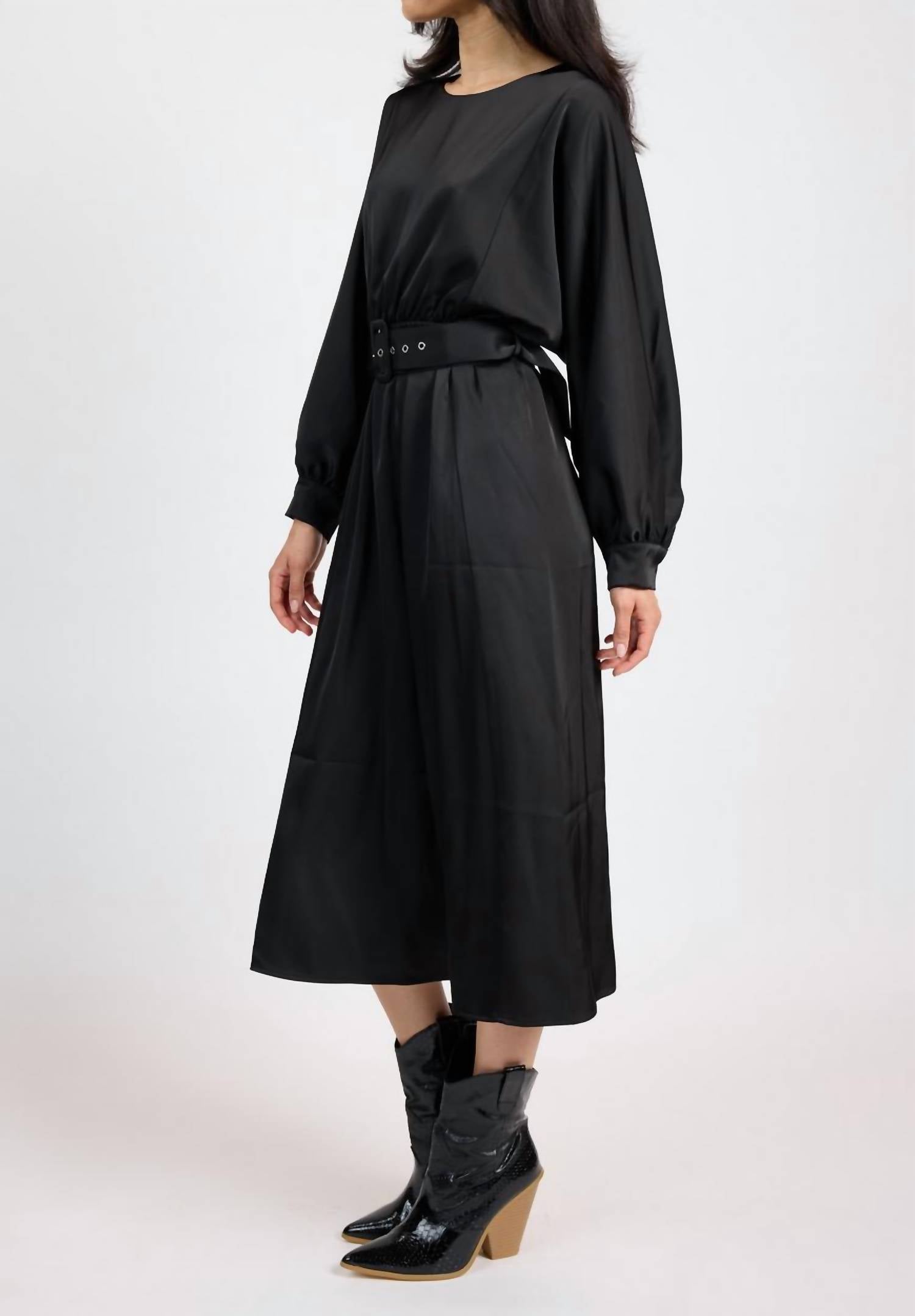 Sadie & Sage - Mood Boost Dolman Sleeve Midi Dress