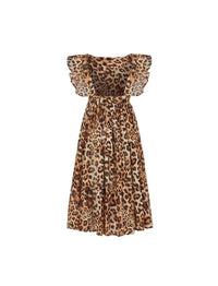 Erika Peña - Girl's Lolita Apron Ruffled Sleeve Tiered Dress
