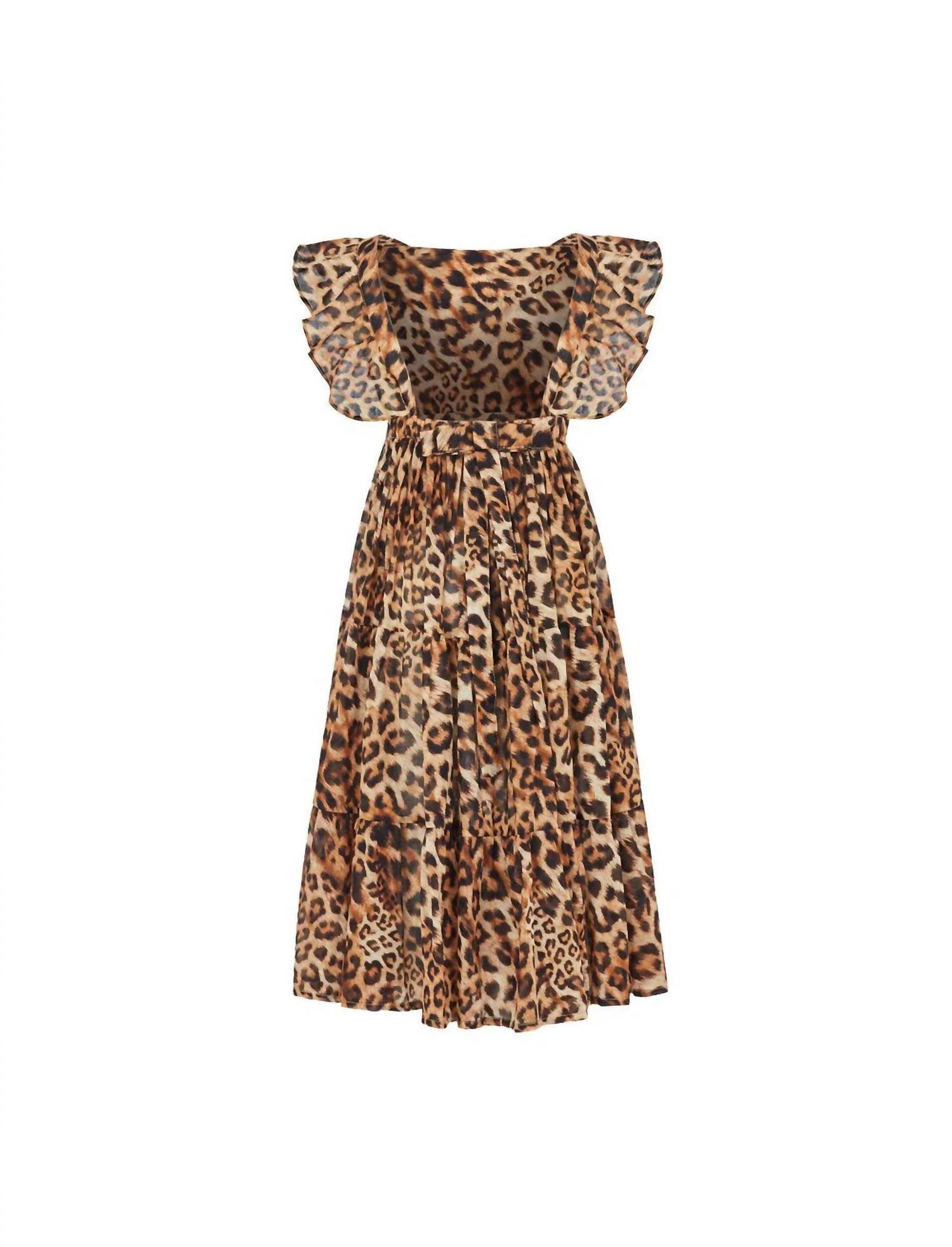 Erika Peña - Girl's Lolita Apron Ruffled Sleeve Tiered Dress