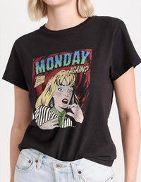 Re/Done - Classic Monday Again Short Sleee Tee