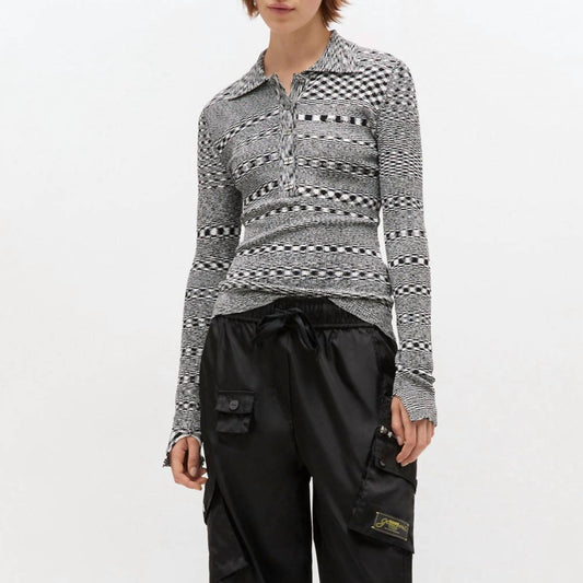 Ganni - Space Dyed Polo