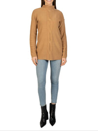 Love Token - Long Sleeve Mock-neck Sweater