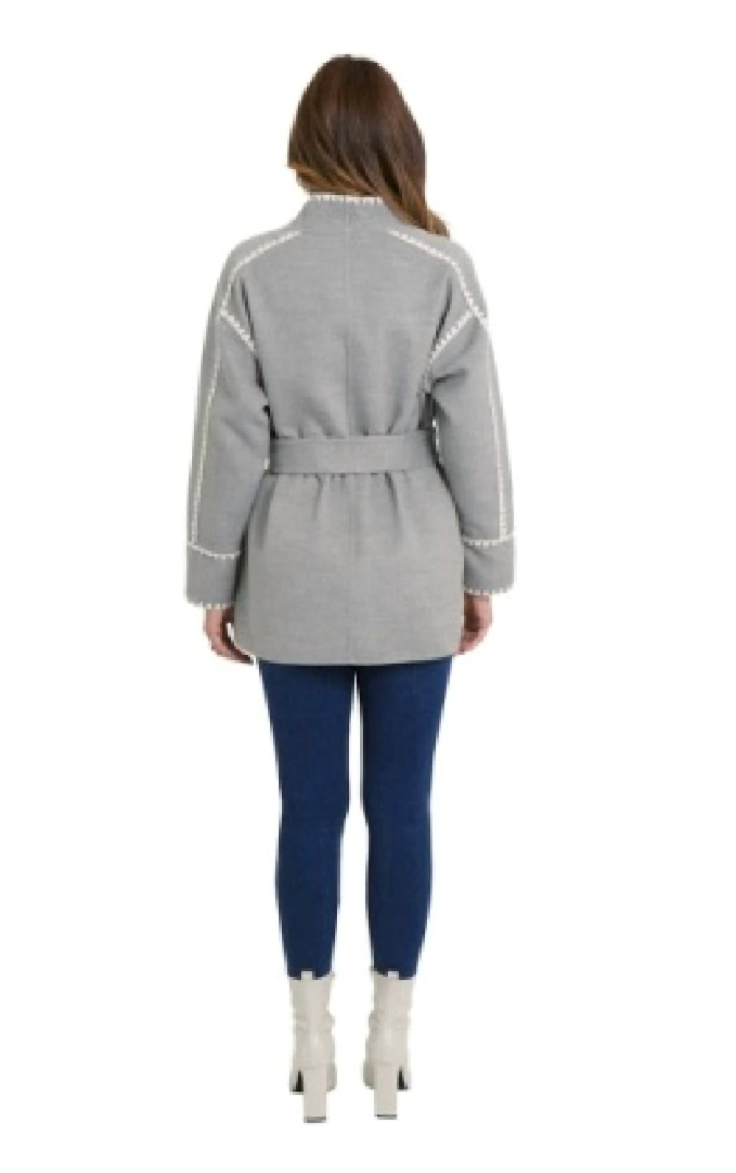 Love Token - Lexa Cross Stitch Edge Jacket
