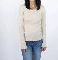 Tea N Rose - Erika Long Sleeve Sweater