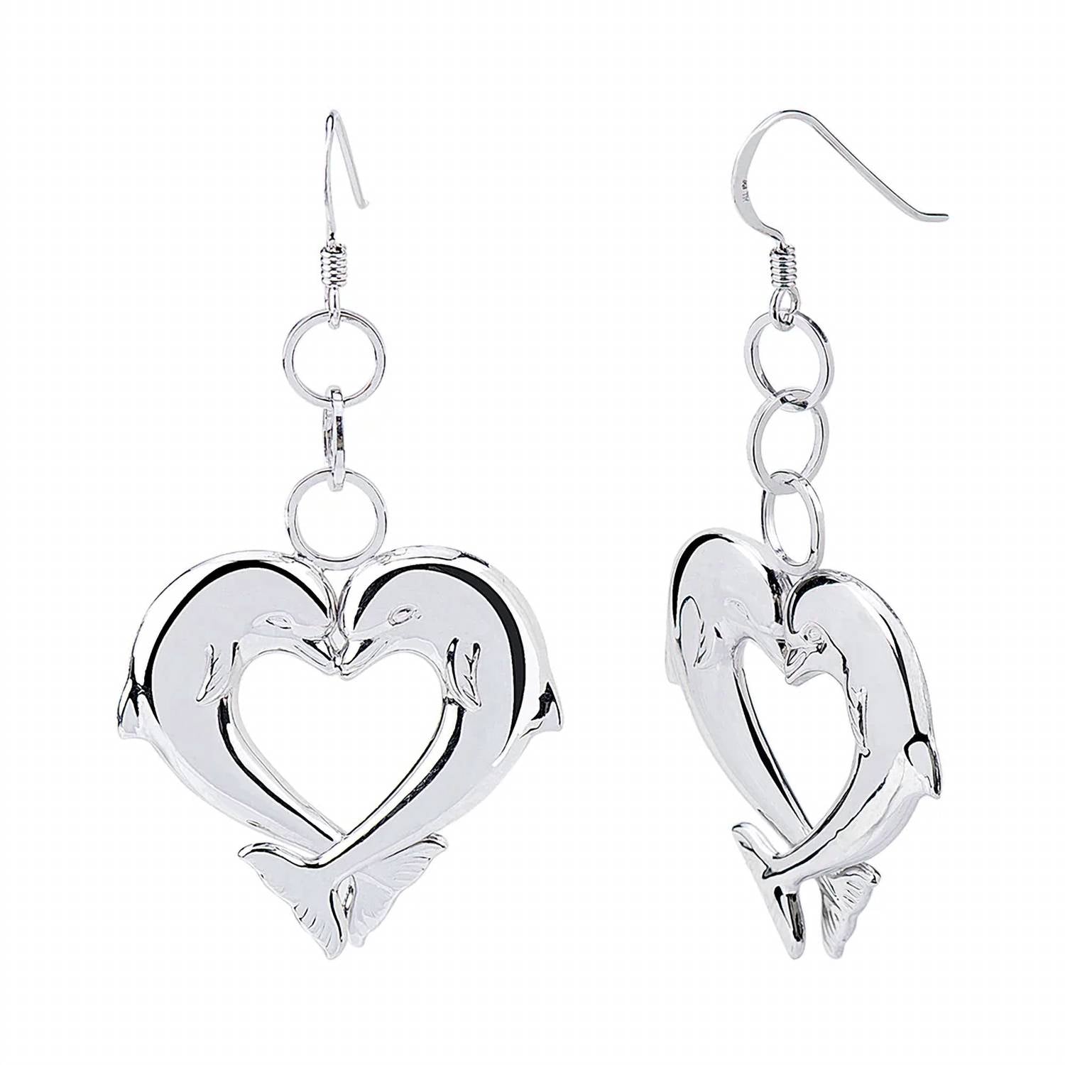 Gold & Honey - Women's Starfish And Dolphin Earrings Set
