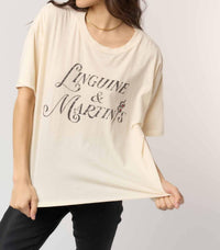 Project Social T - Linguine & Martinis Tee