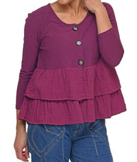 Tulip Clothing - Cherub Scoop Neck Cardigan