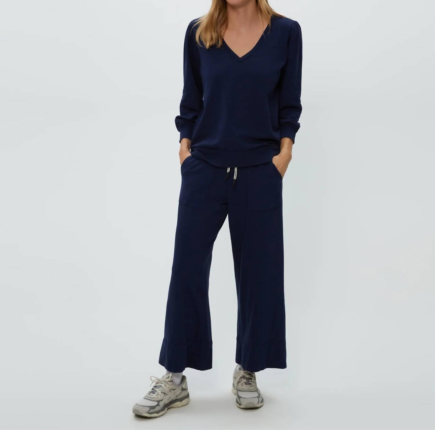Michael Stars - Kit V-neck Sweatshirt