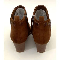 Dolce Vita - Women's Jace Dune Suede Zipper Ankle Bootie