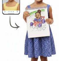 Paintable Pictures - Kid's Colorables Create Your Own Book Kit