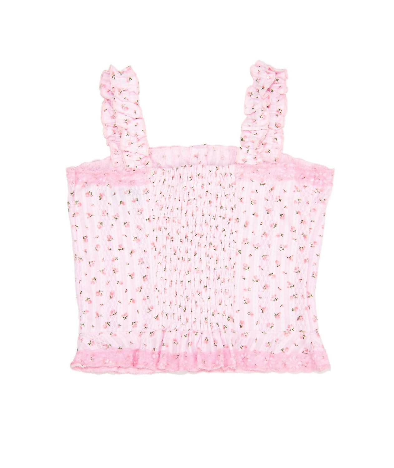 Flowers By Zoe - Cameron Floral Lace Tank