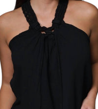 Giocam - Cordon Sleeveless Blouse