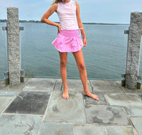 Little Olin - Girls' Gathered Jersey Top