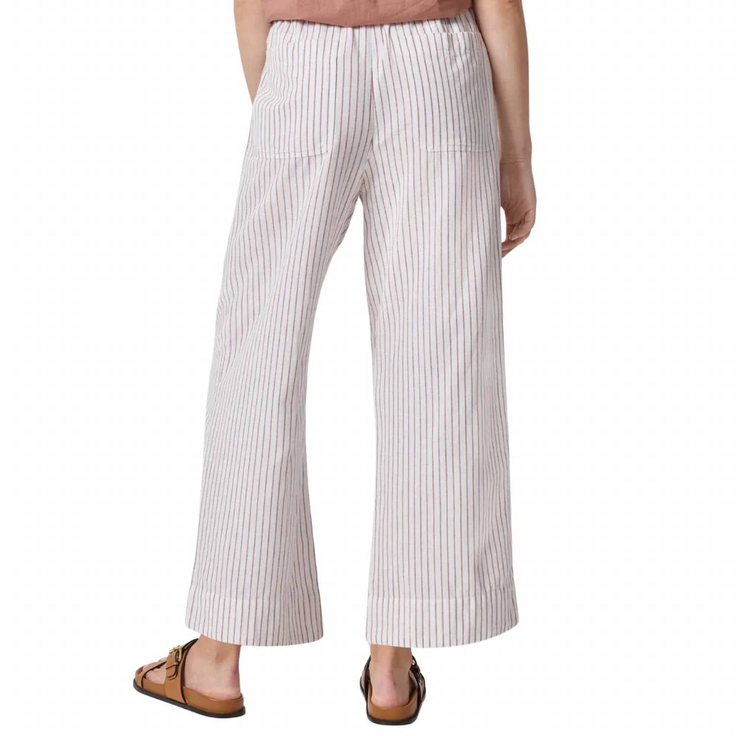 Lilla P - Striped Wide Leg Pant