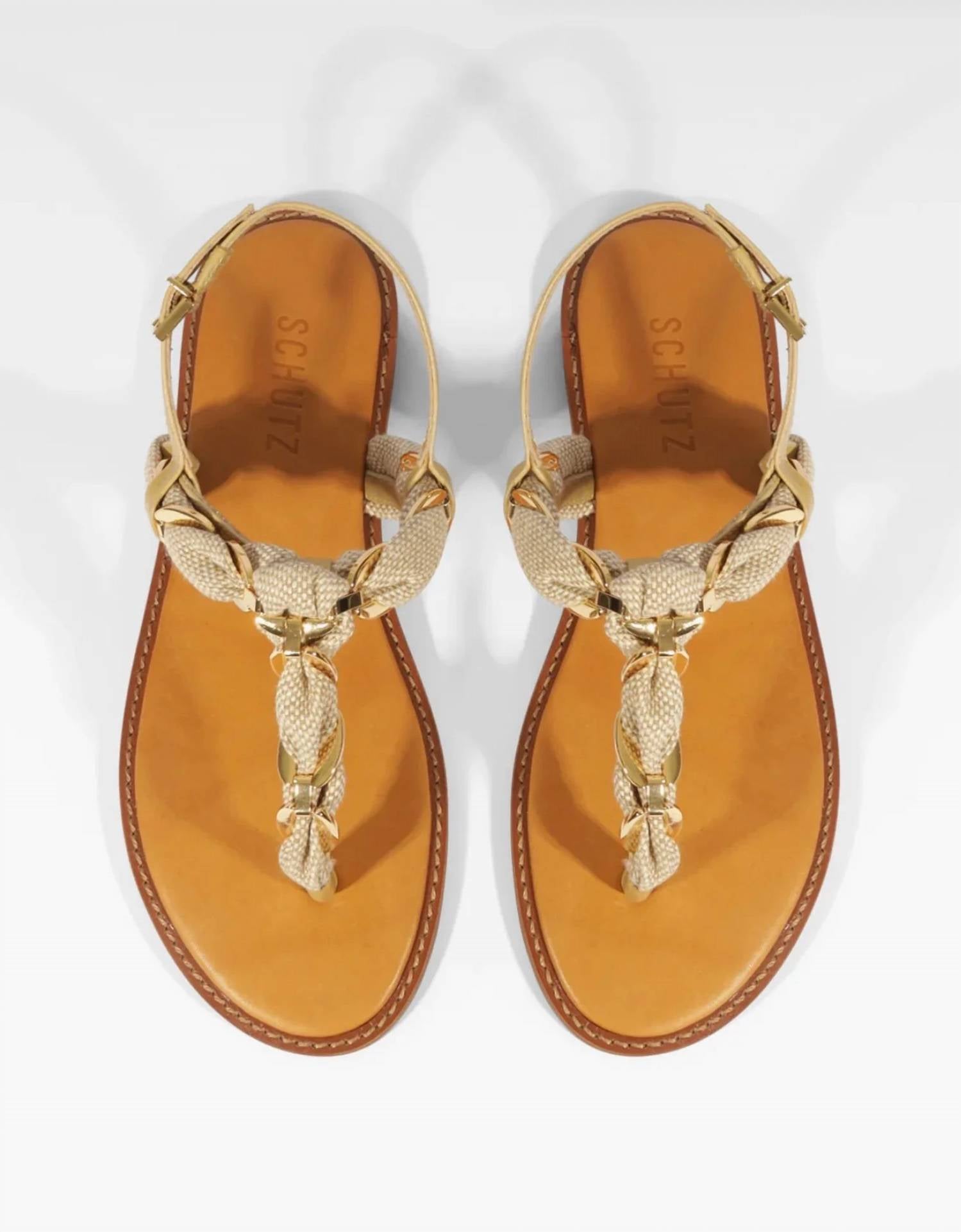 Schutz - Women's Camellia Falt Sandal
