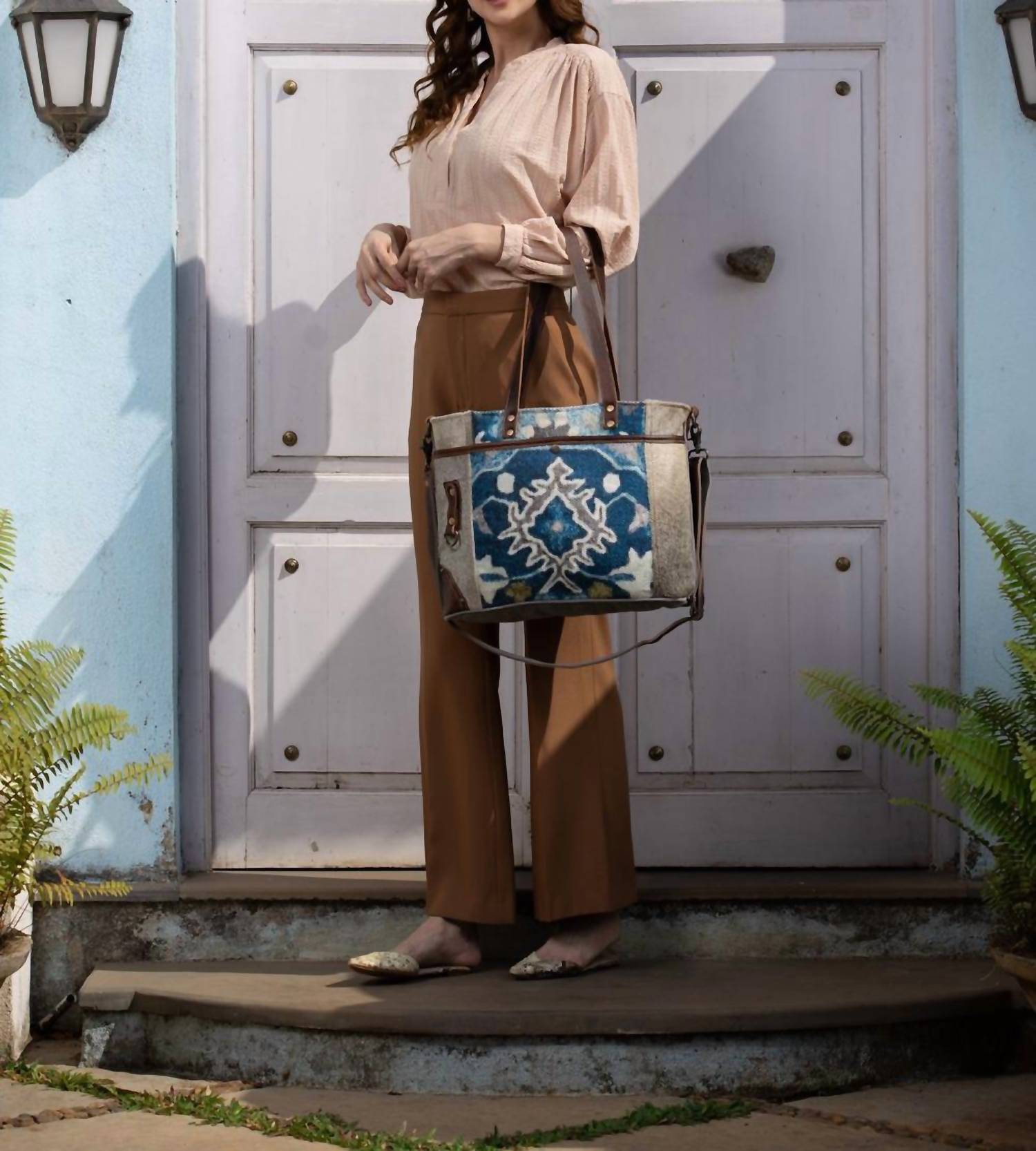 Myra Bags - Women's Iridescent Tote Bag