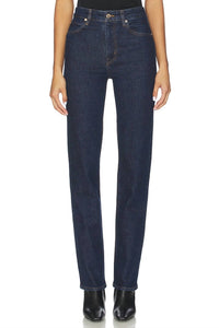FRAME Ruler Slim Straight-leg Jeans in taboo - women's jeans