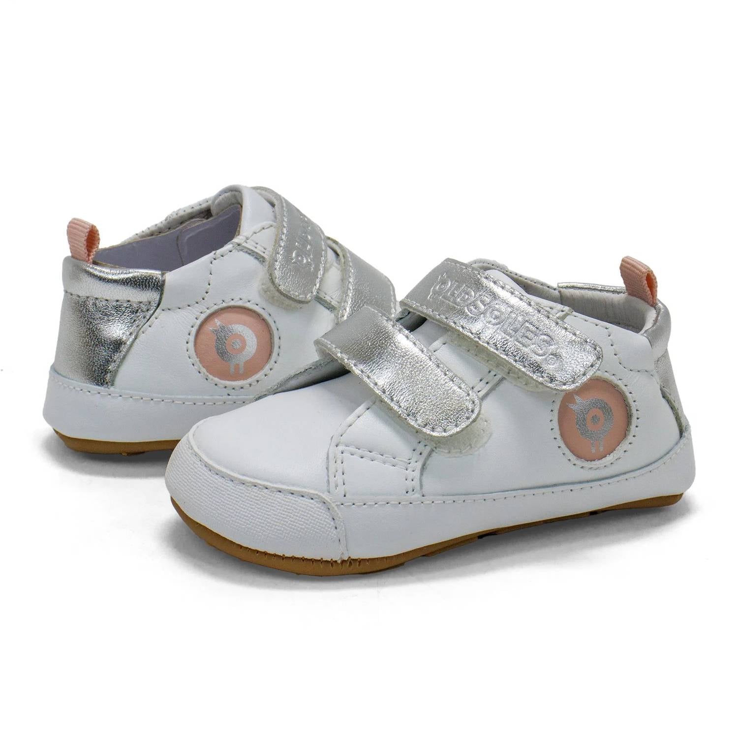 Oldsoles - Toddler's Badge Bub Casual Shoes With Double Hook And Loop Closure