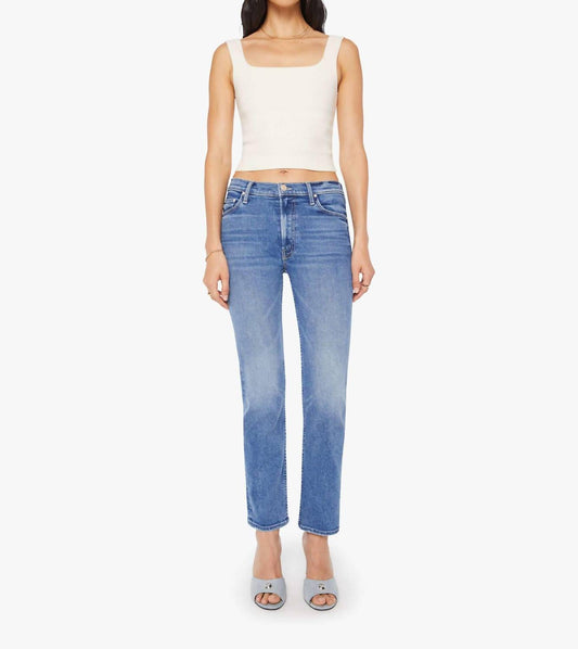 Mother - Mid Rise Rider Hover Jeans