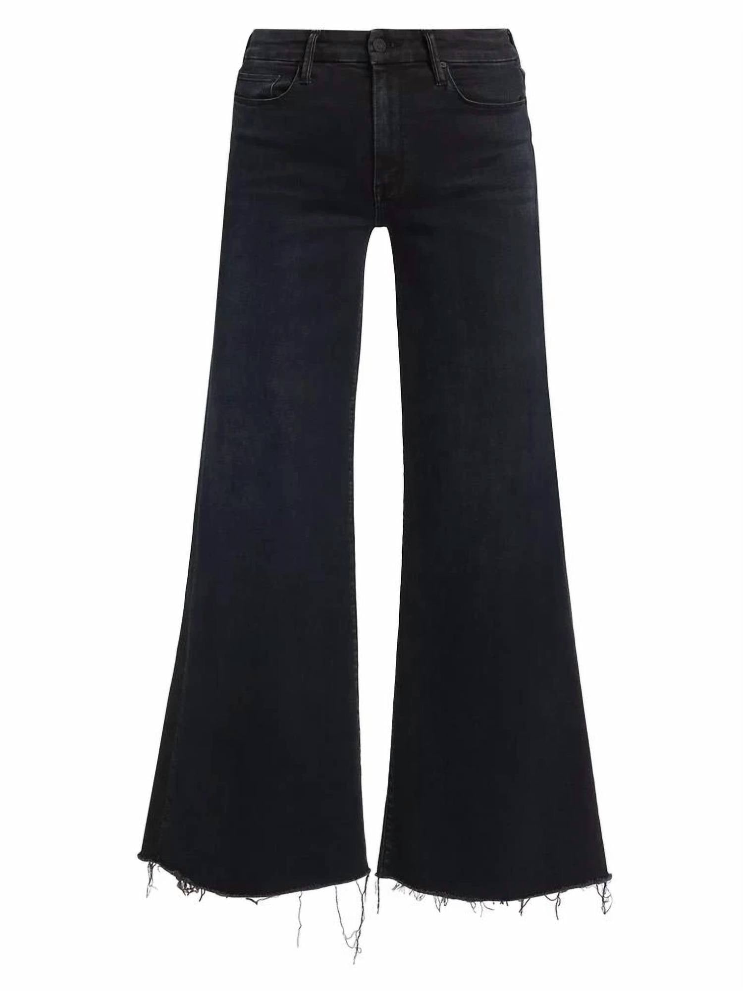 Mother - Roller Fray Wide-leg Jean