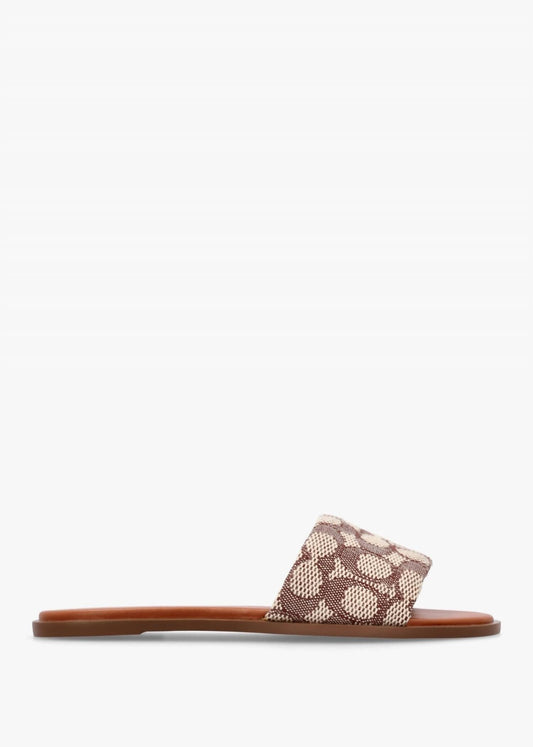 Coach - Women's Holly Signature Textile Jacquard Sandal