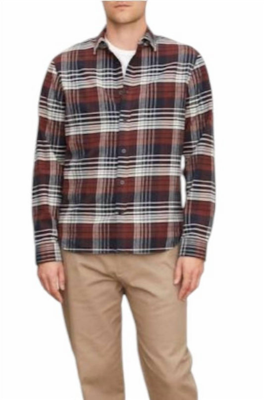 Vince - Men's Cedarwood Plaid Shirt