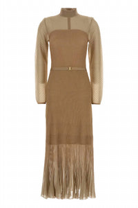 Zimmermann - Hypnotic Metallic Midi Dress