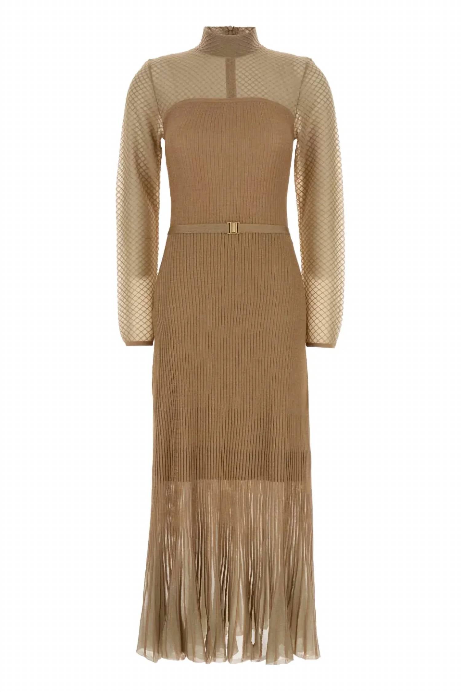 Zimmermann - Hypnotic Metallic Midi Dress