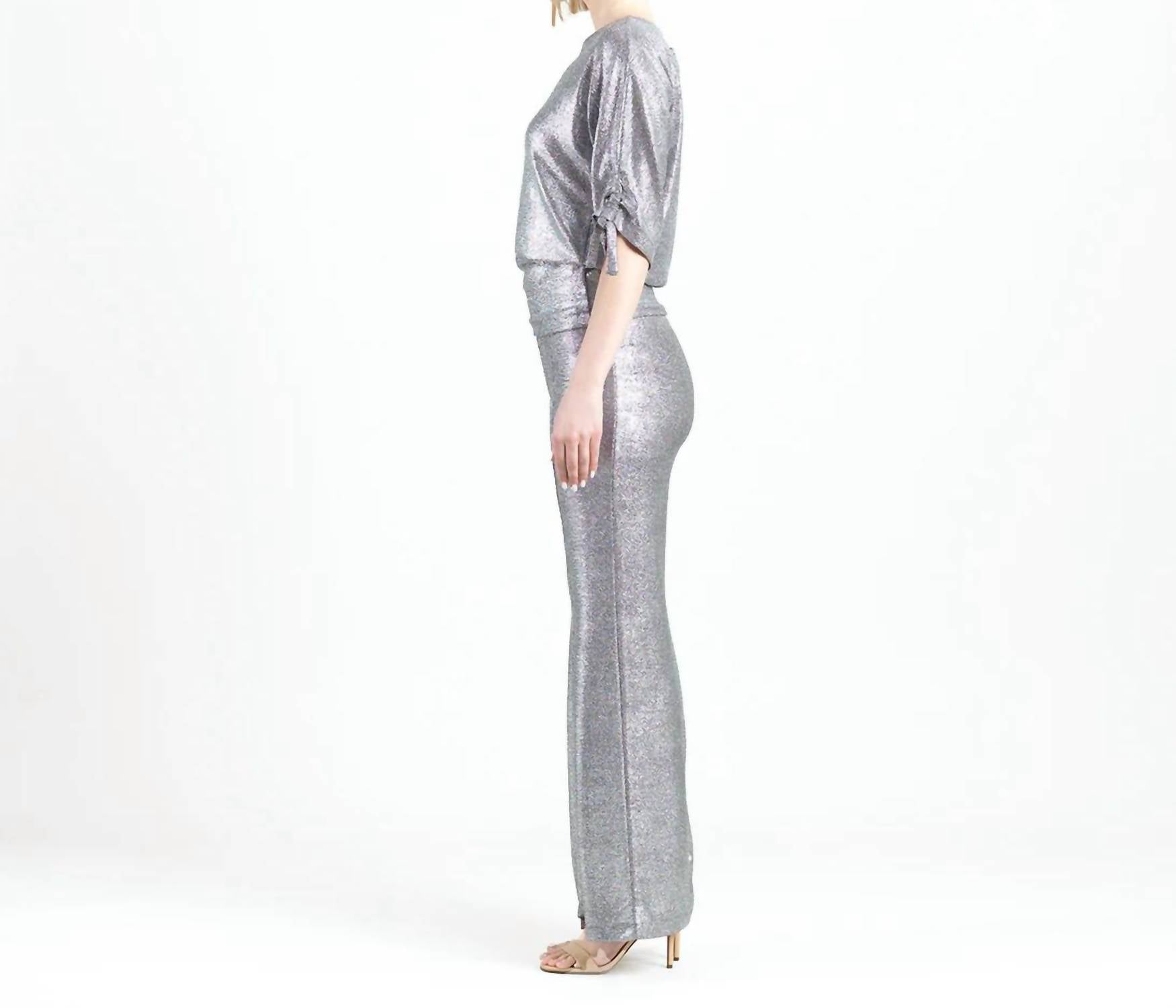 Clara Sunwoo - Shimmer Banded Top