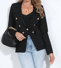 Veronica M - Button Ponti Blazer