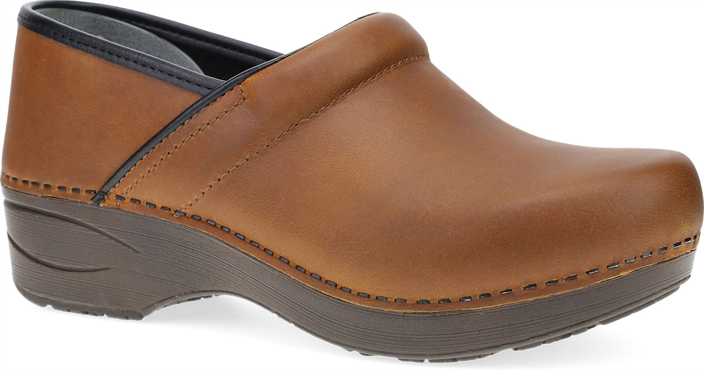 dansko Women's Xp 2.0 Leather Clogs in caramel - women's shoe