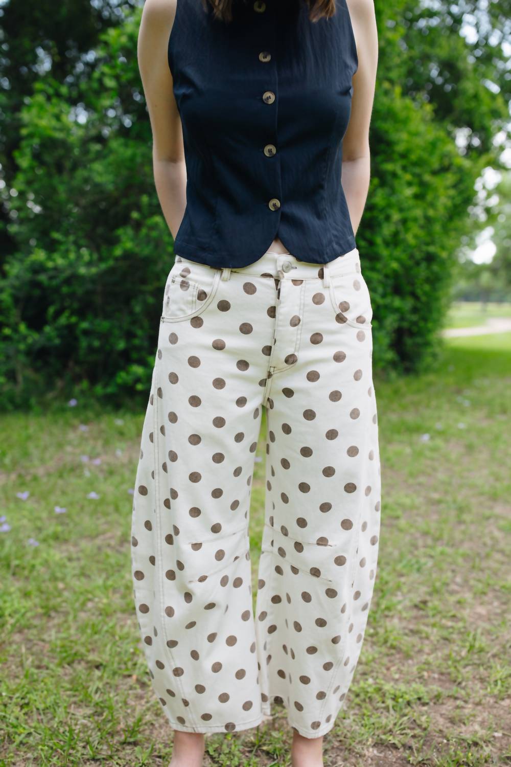 Ee:Some - Polly Polka Dot Pants