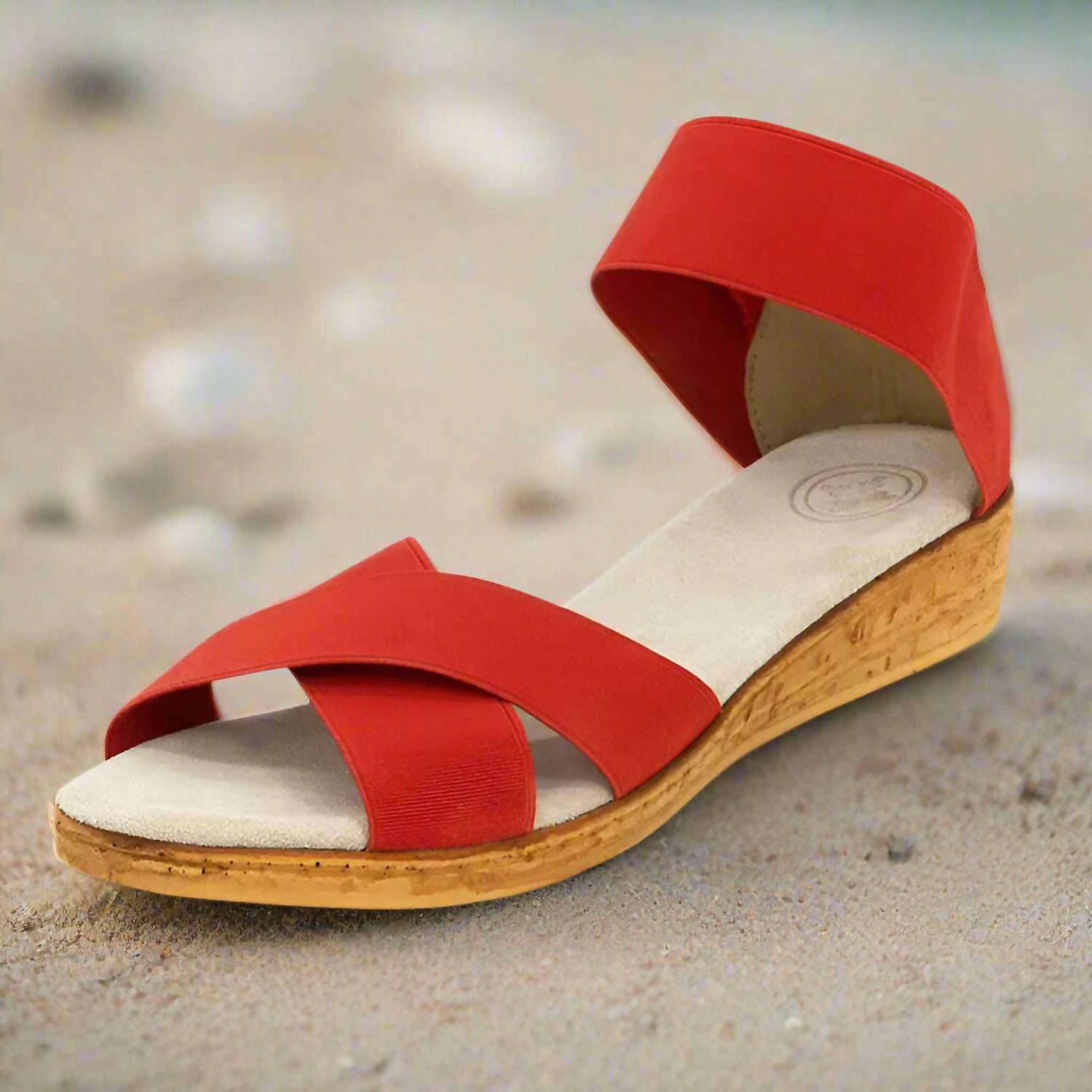 Charleston Shoe Co. - Women's Low Wedge Sandal