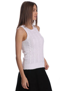 Minnie Rose - Cable Tank Top
