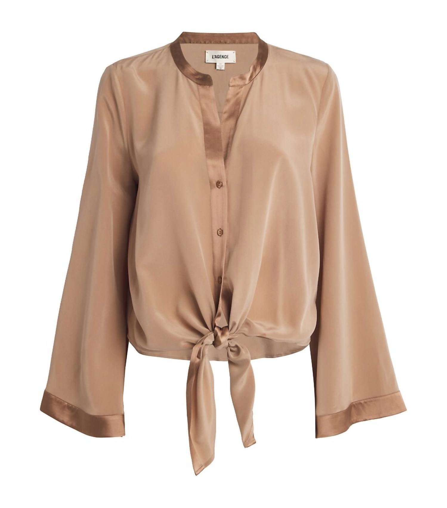 L'Agence - Charlize Bell Sleeve Blouse