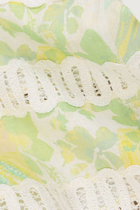 Sundayup - Tropical Lace Two-Piece Set
