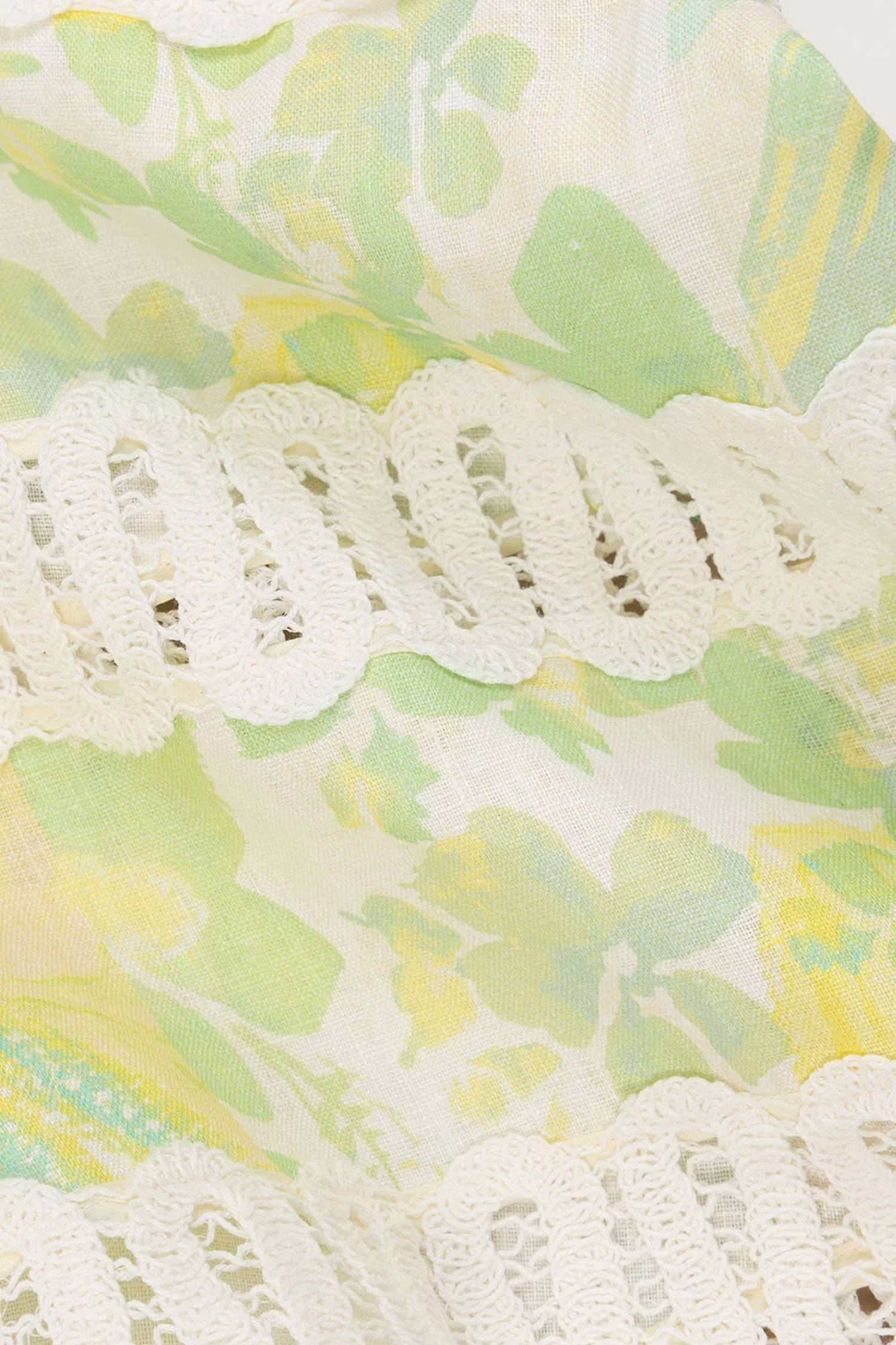 Sundayup - Tropical Lace Two-Piece Set
