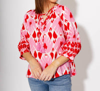 Ivy Jane - Ikat Your Heart Top