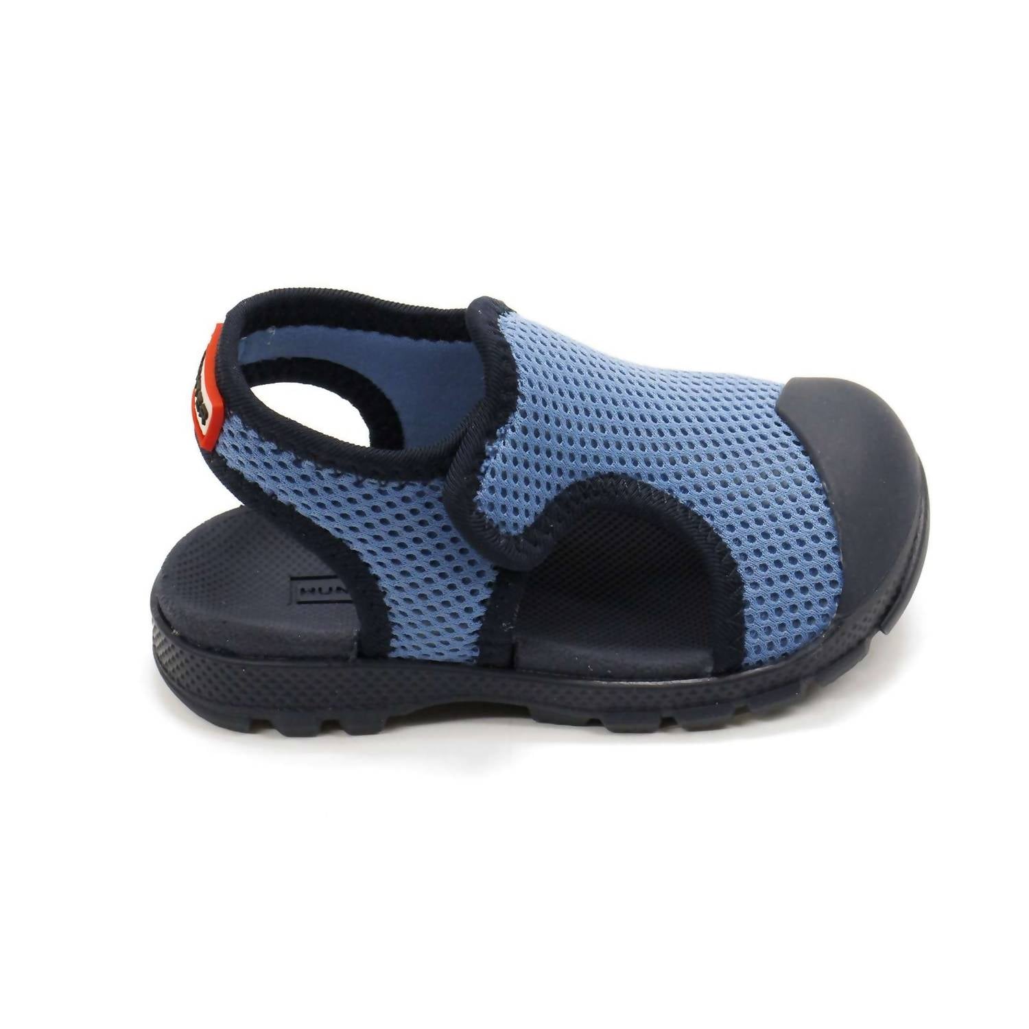 HUNTER Boys Mesh Outdoor Walking Sandals in stornoway blue - kids' sandal - alternate view