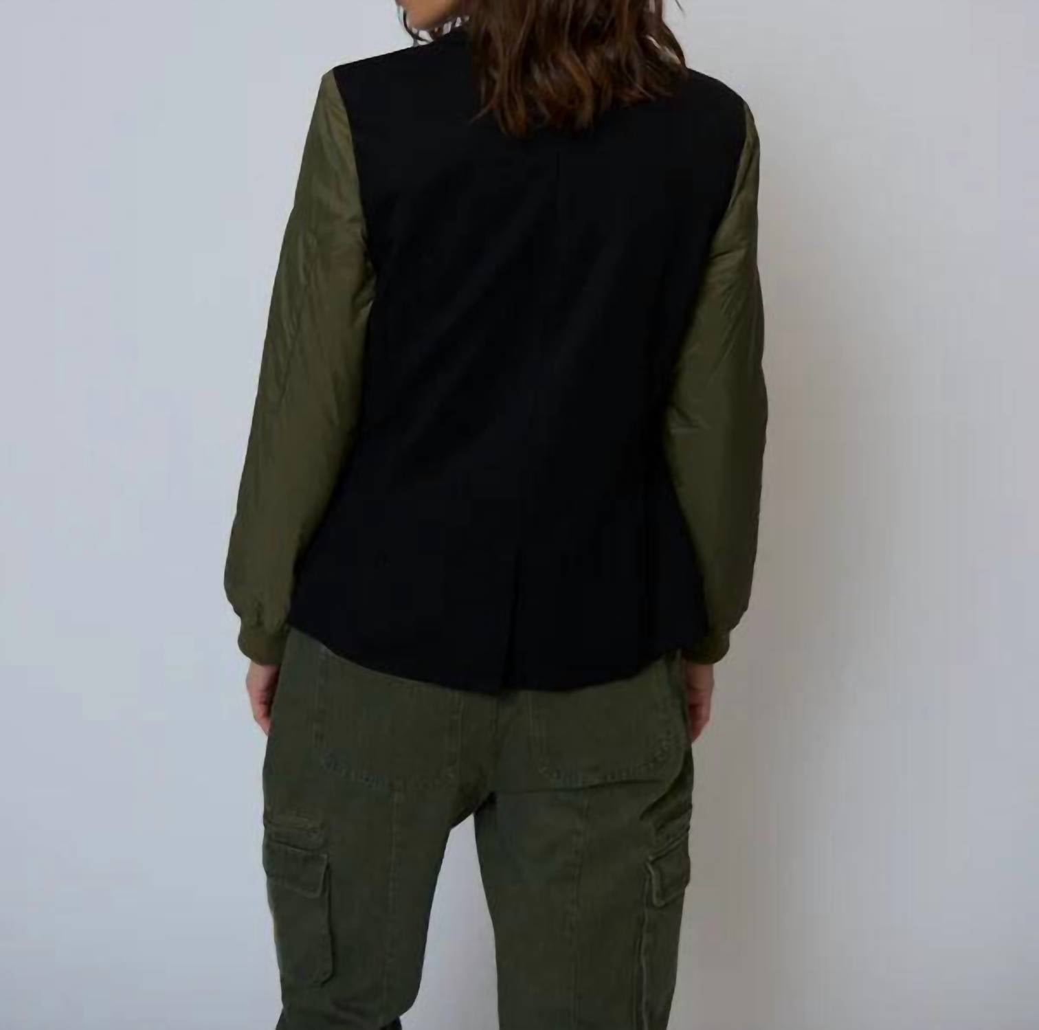 Central Park West - Billie Nylon Sleeve Blazer