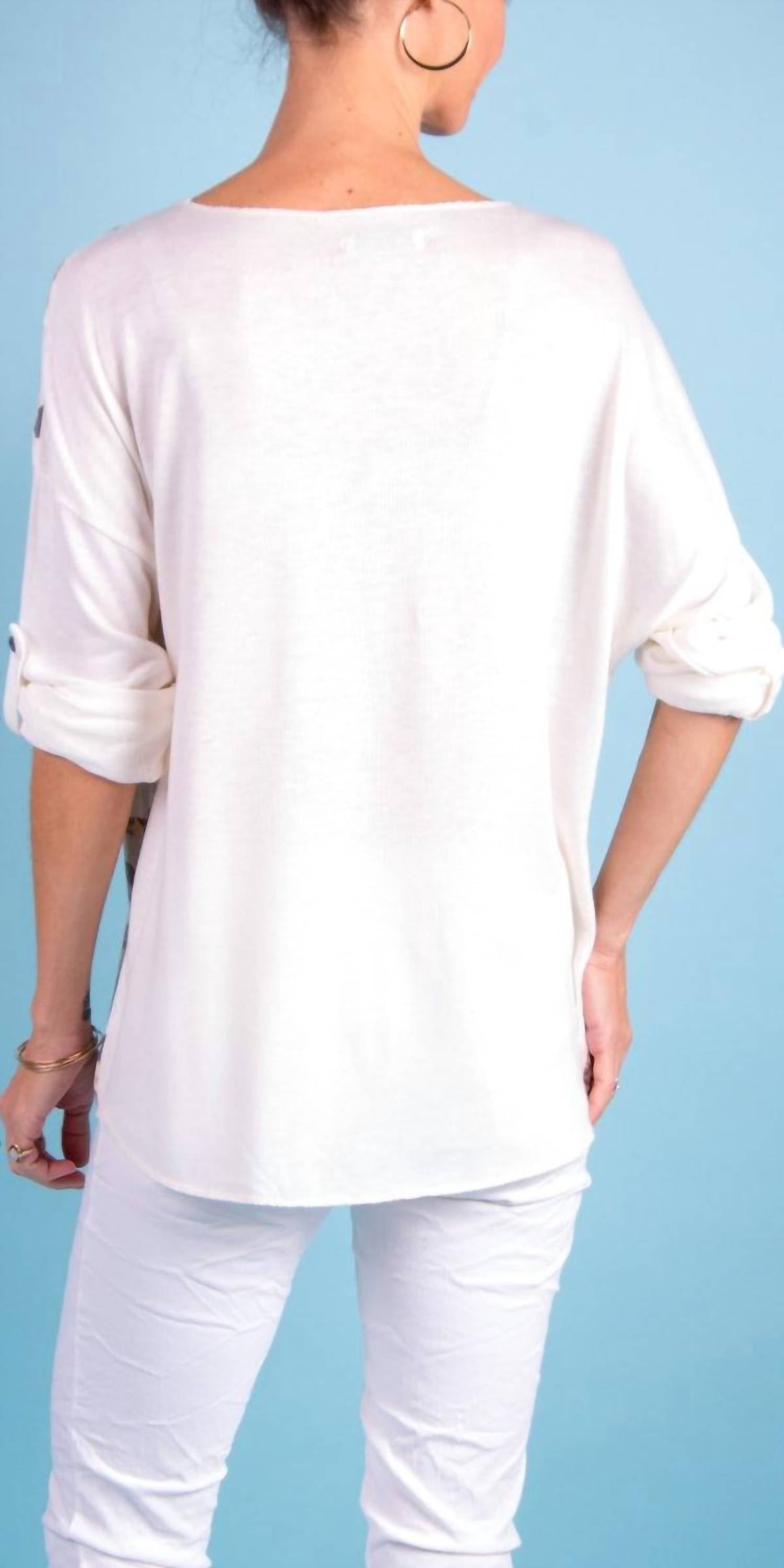 Gigi Moda - Di Svago Scoop Neck Sweater