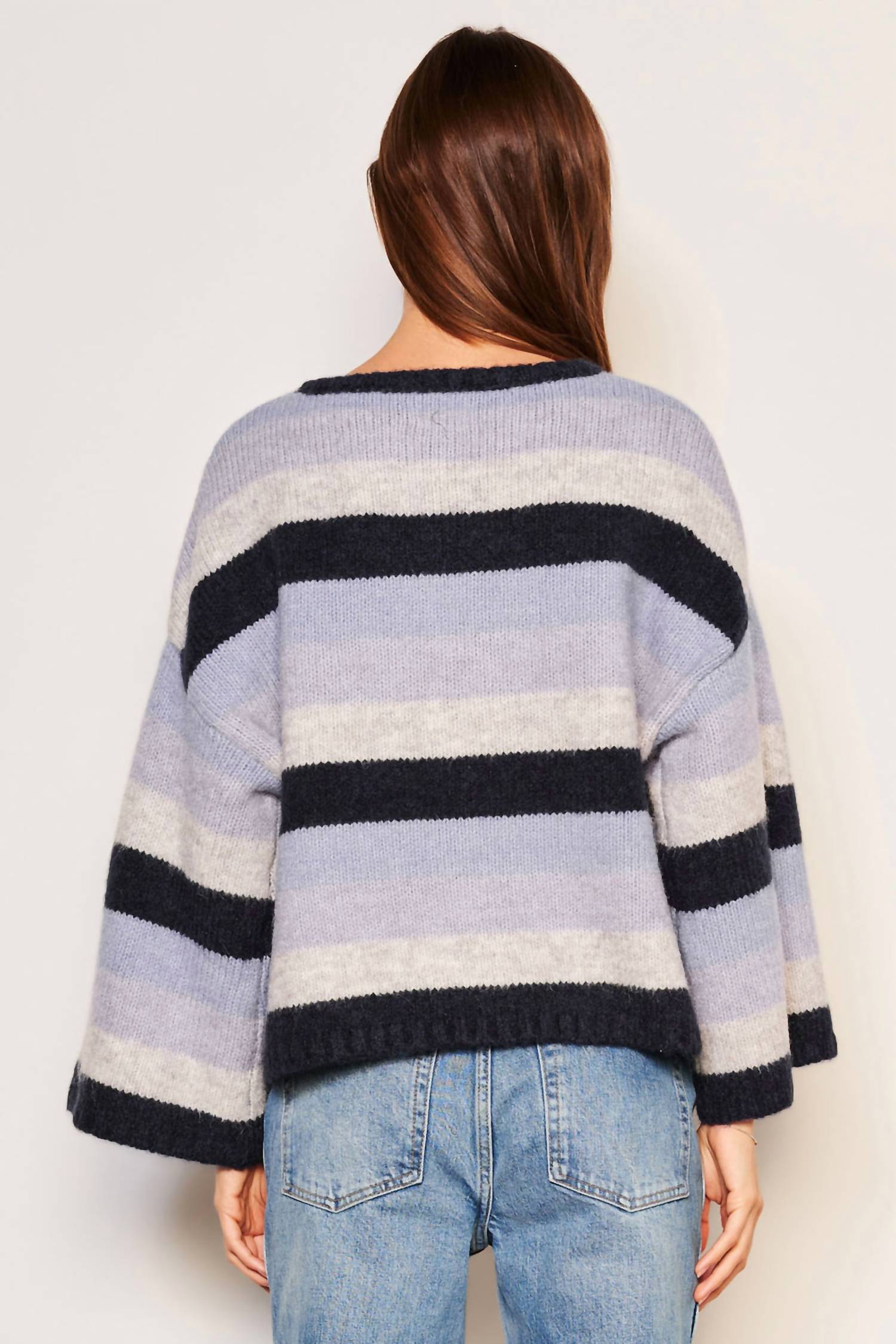 Sundry - Cropped Stripe Top