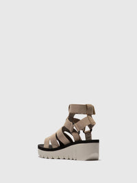 Fly London - Women's Strappy Hook And Loop Sandals