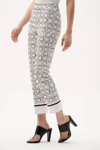 Joseph Ribkoff - Millennium Printed Straight Leg Pull On Pants