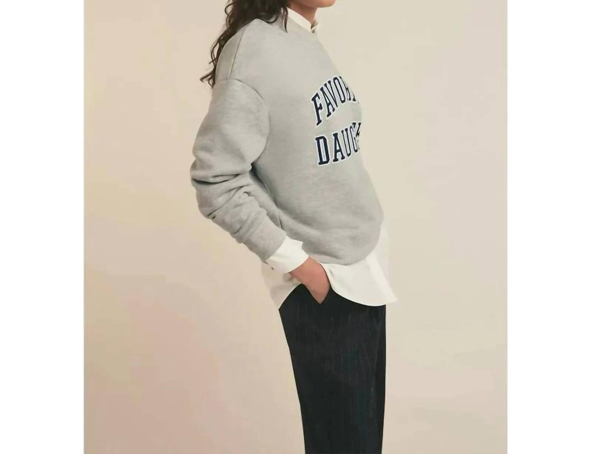 Favorite Daughter - Collegiate Crewneck Sweatshirt