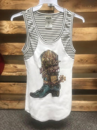 Vocal Apparel - Women's Sleeveless Roundup Rodeo Tee