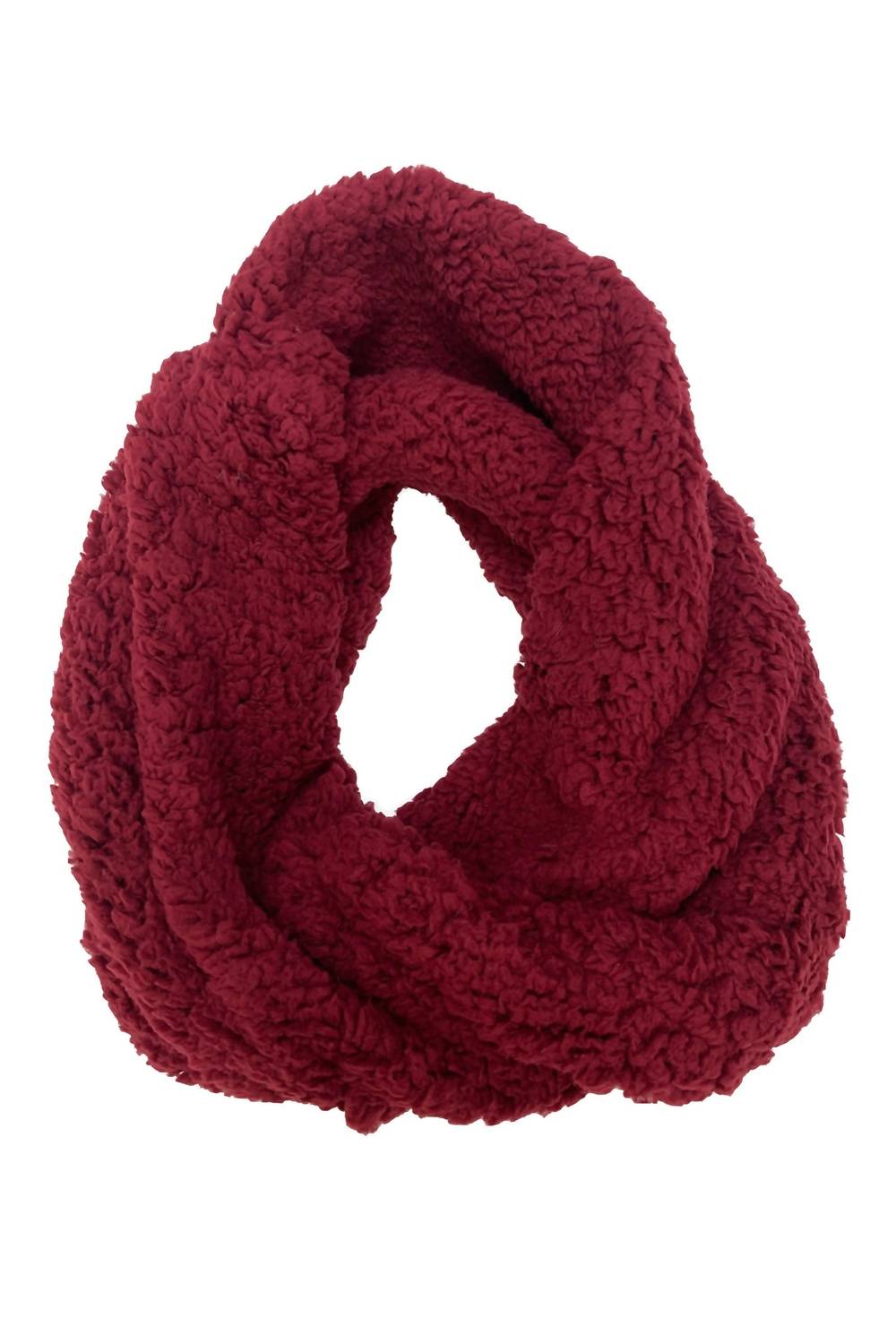 Kensie - Women's Sherpa Infinity Scarf